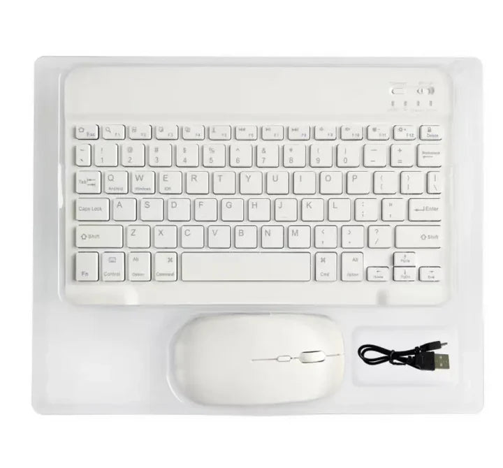 Combo Teclado Y Mouse Inalambrico Recargable Bluetooth BT209