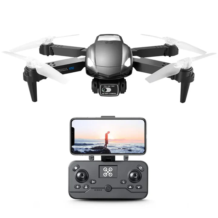 Drone Plegable Con Cámara ZFR Wifi V10